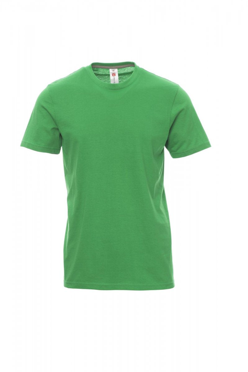 Tee shirt homme encolure ras le cou à manches courtes SUNSET VERT GELEE XS / 5 XL