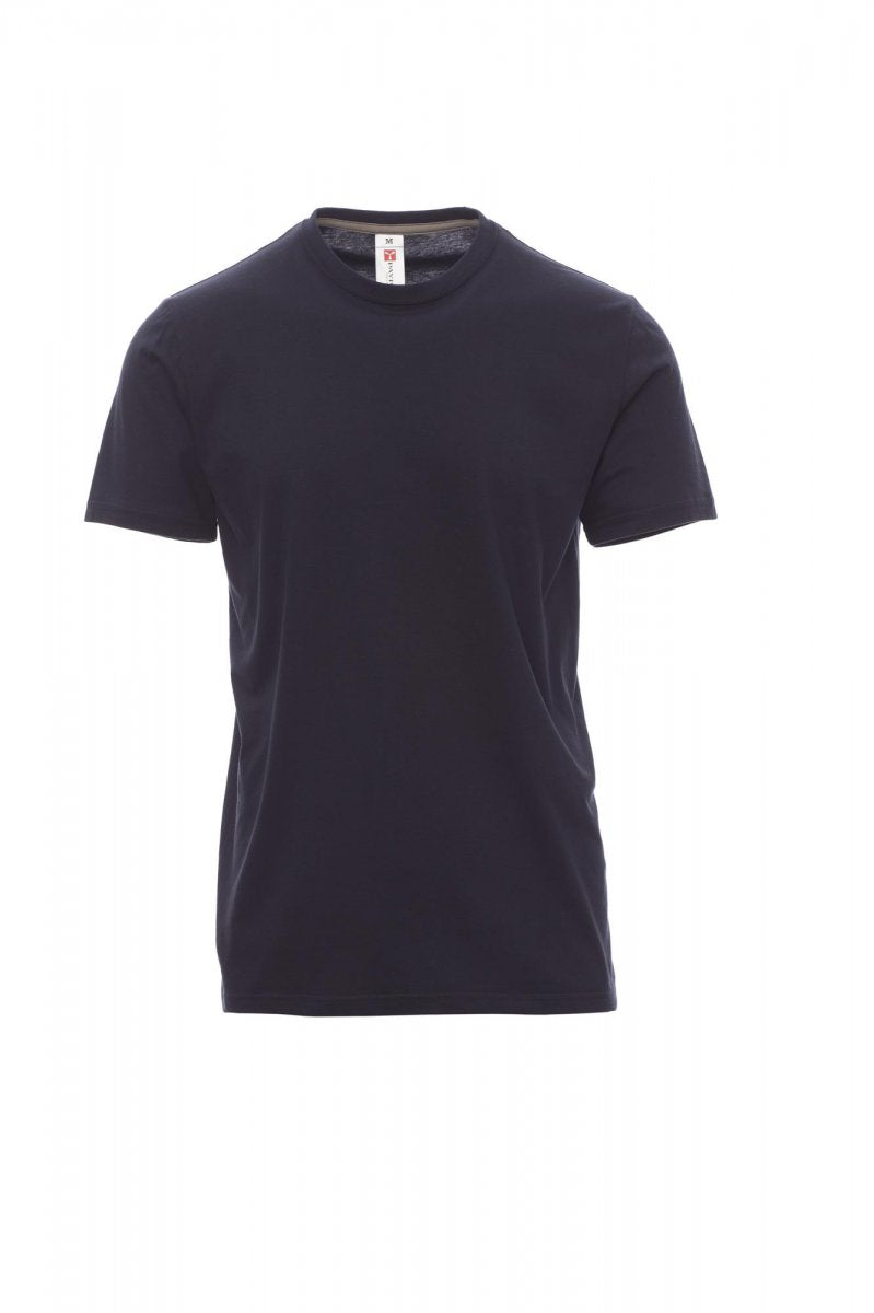 Tee shirt homme encolure ras le cou à manches courtes SUNSET BLEU MARINE XS / 5 XL