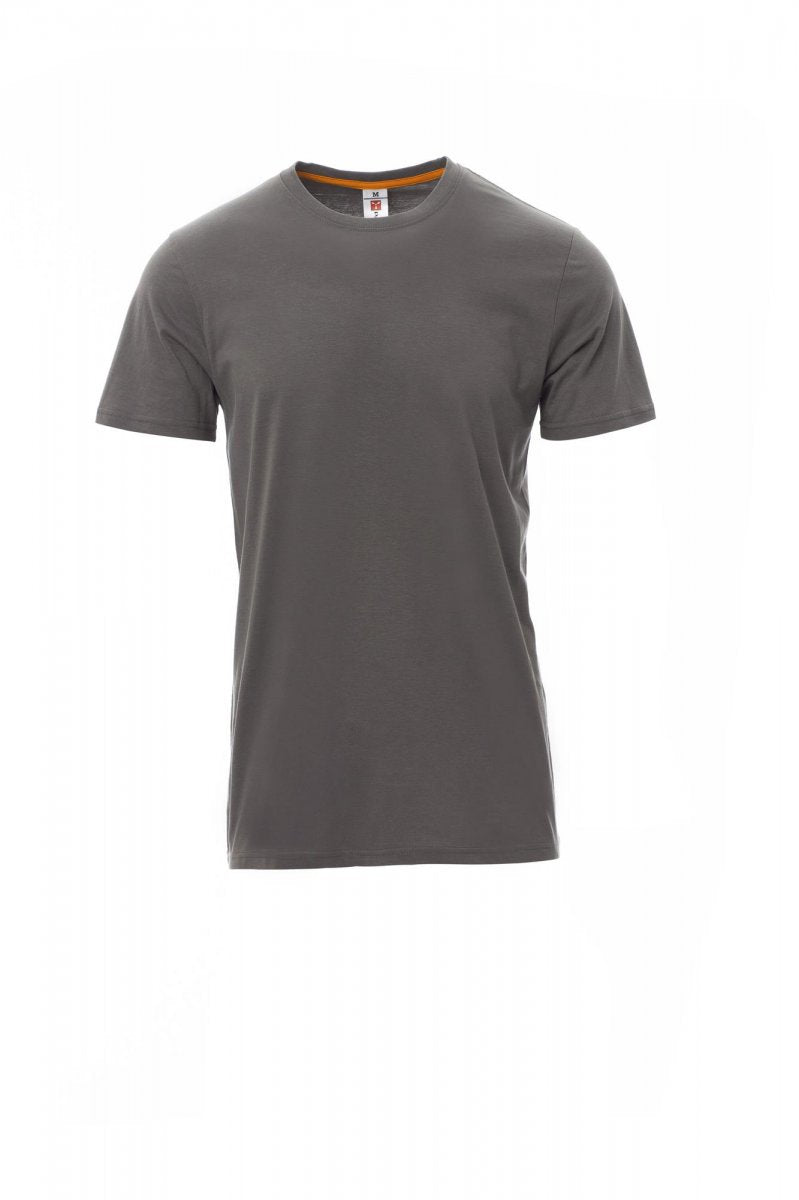 Tee shirt homme encolure ras le cou à manches courtes SUNSET FUMEE XS / 5 XL