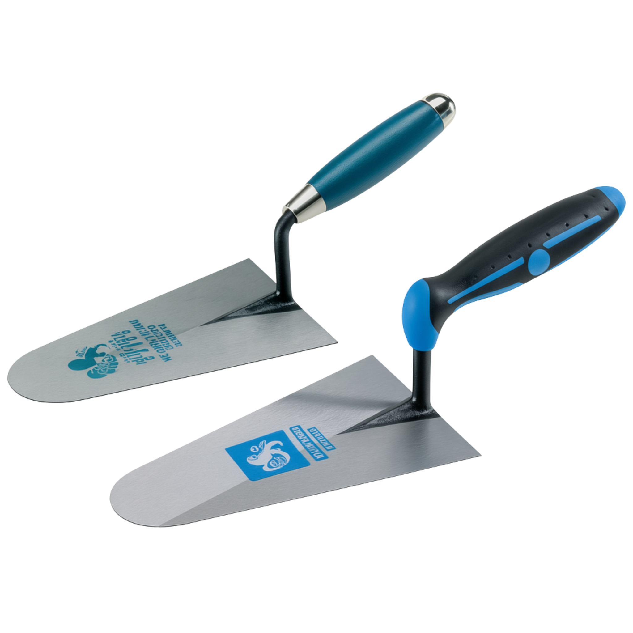 Truelle ronde manche bois virole 18 cm