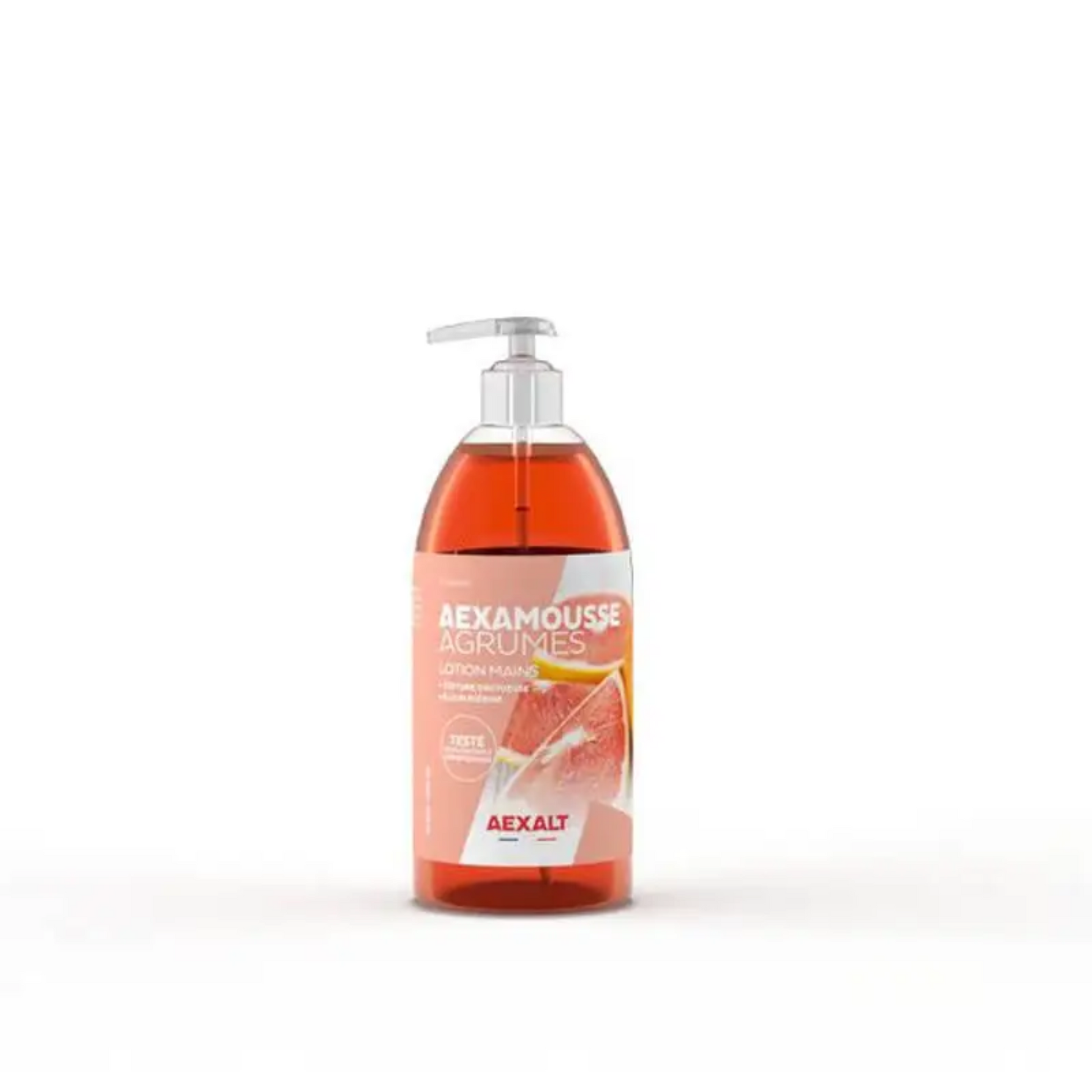 Savon aexamousse lotion mains parfum agrumes 500 ml