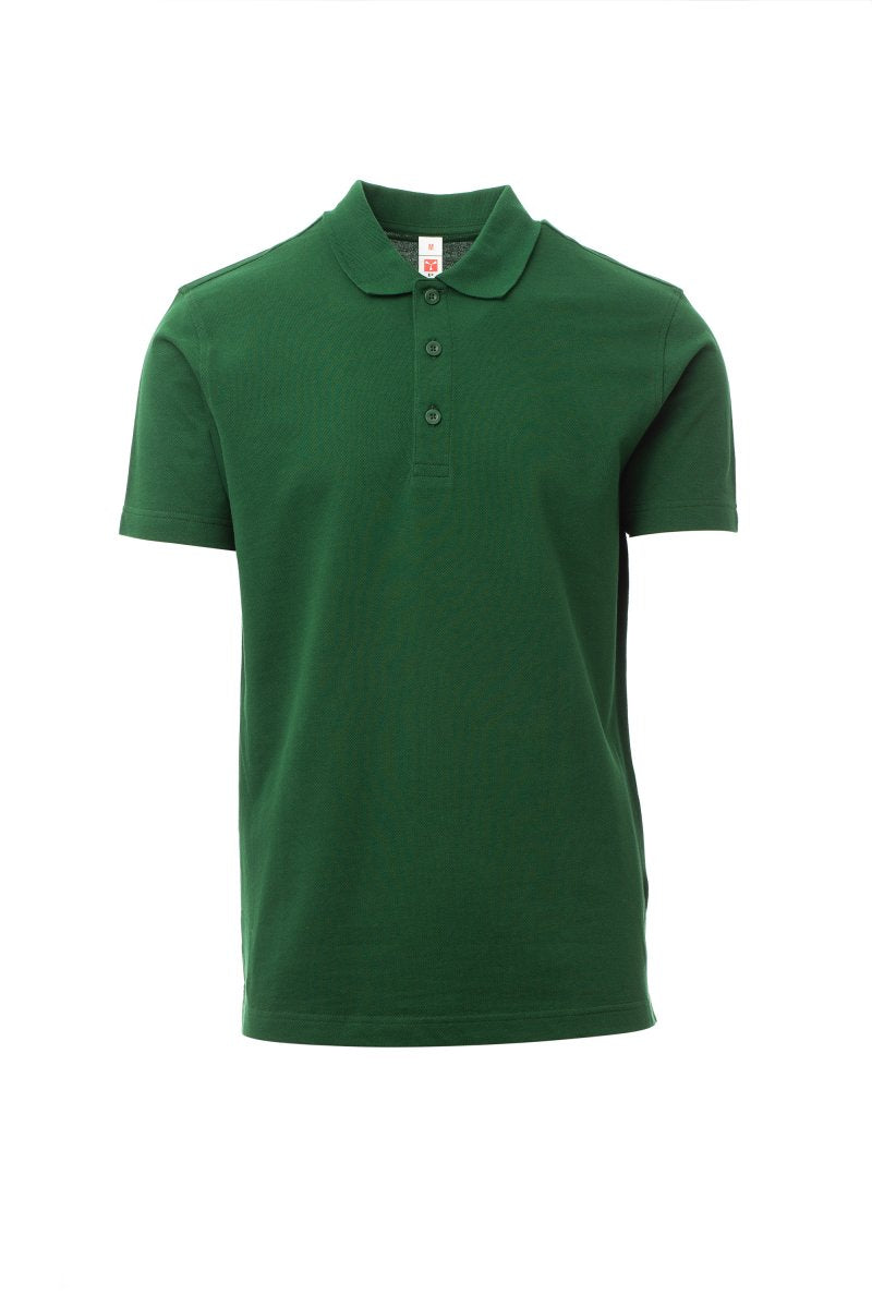 Polo homme 3 boutons à manches courtes ROME VERT XS / 5 XL