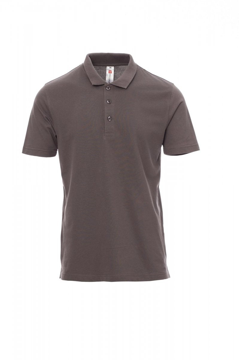Polo homme 3 boutons à manches courtes ROME FUMEE XS / 5 XL