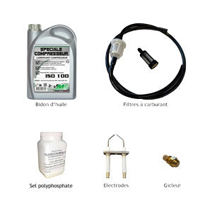 Kit entretien des 500 heures nettoyeur haute pression TEC-1