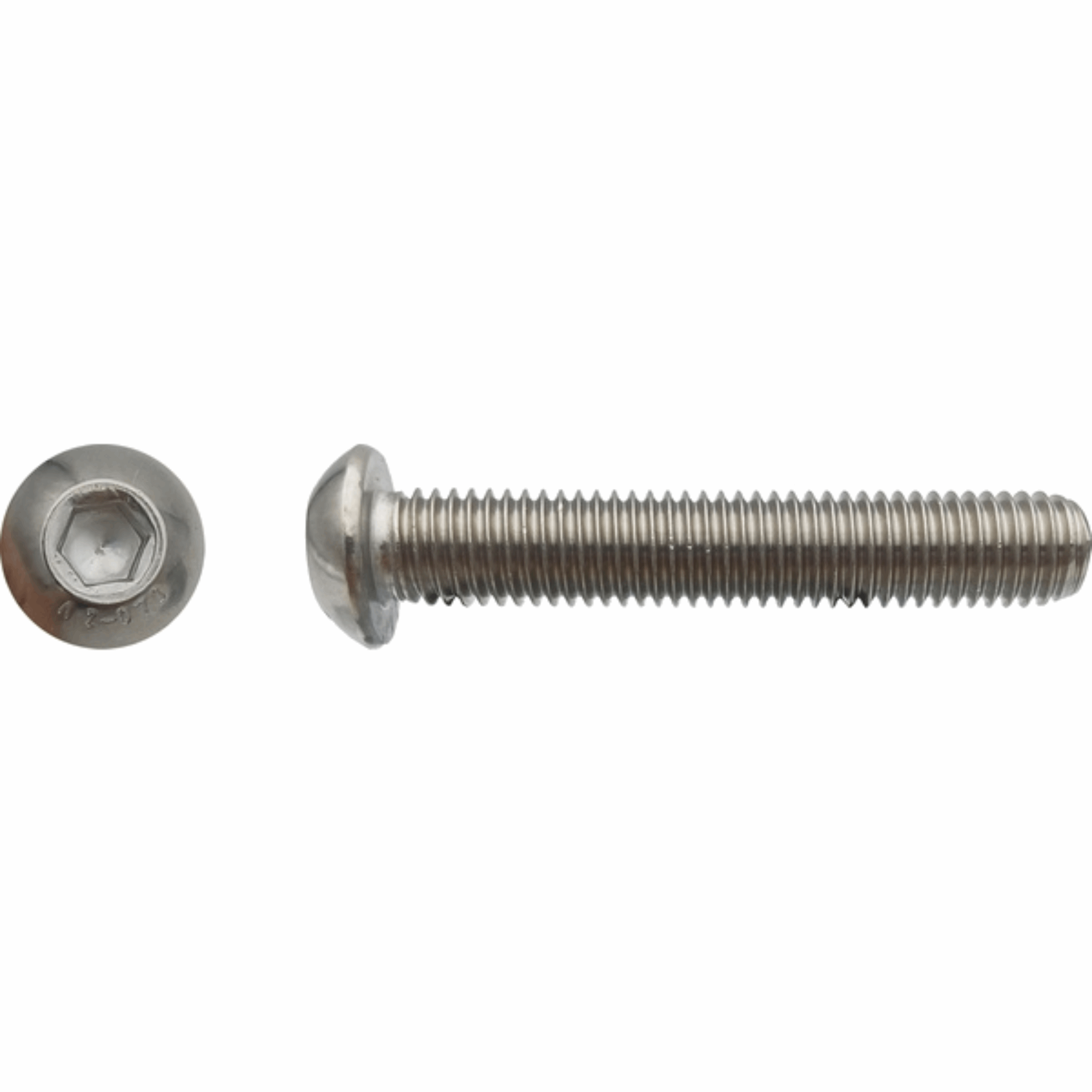 Vis BHC tête bombée six pans creux Inox A2 