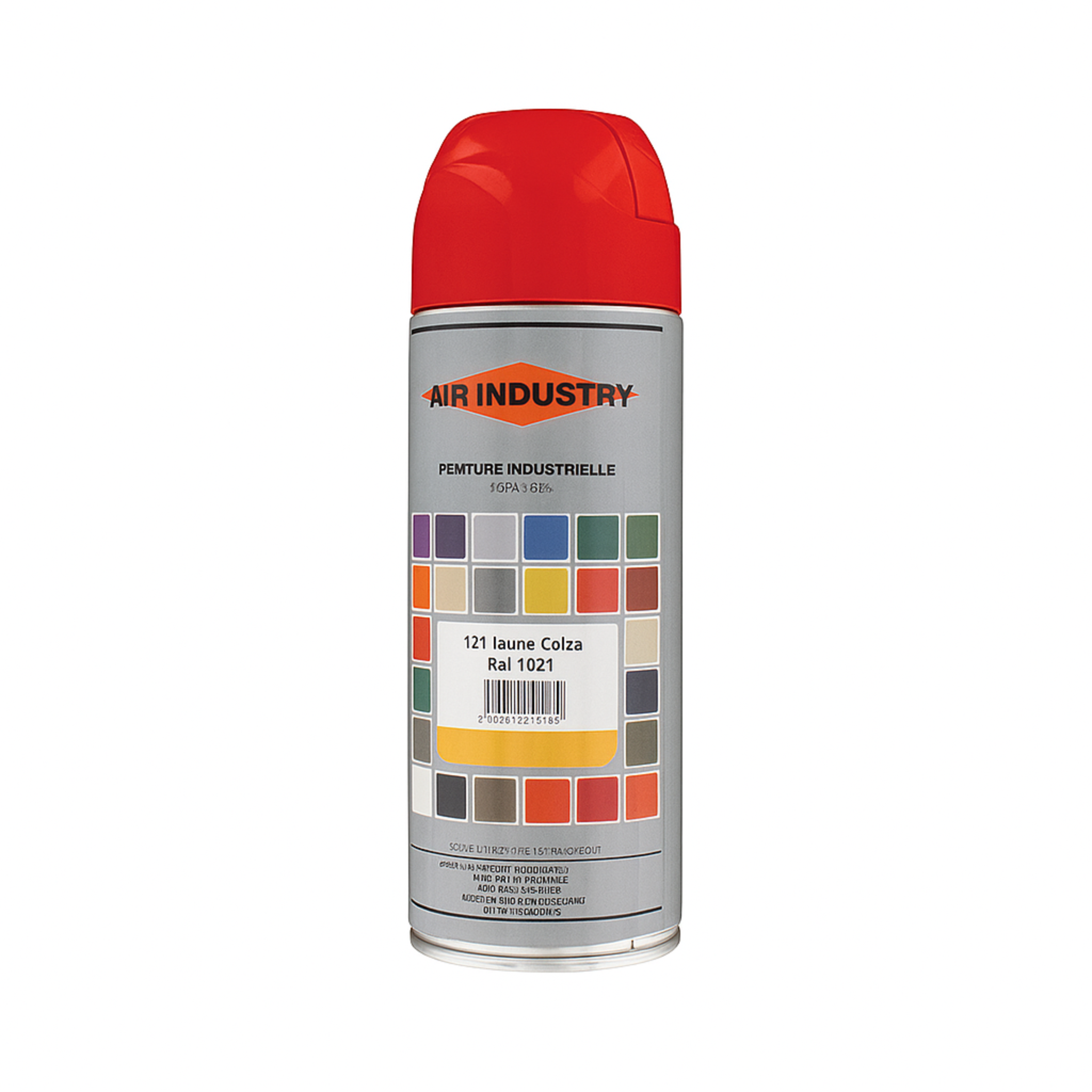 Peinture anti-corrosion rouge RAL 3002 aérosol 400 ml