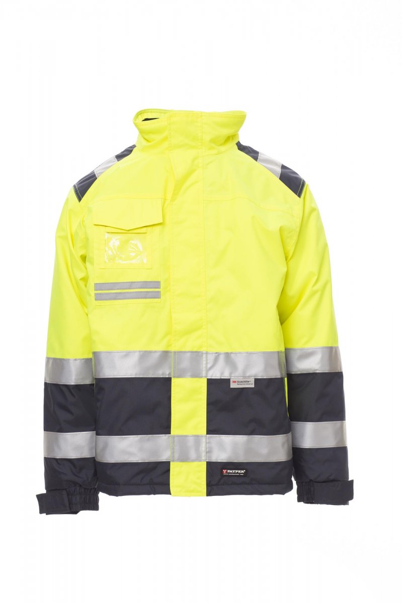 Veste haute visibilité avec bandes rétroréflissantes