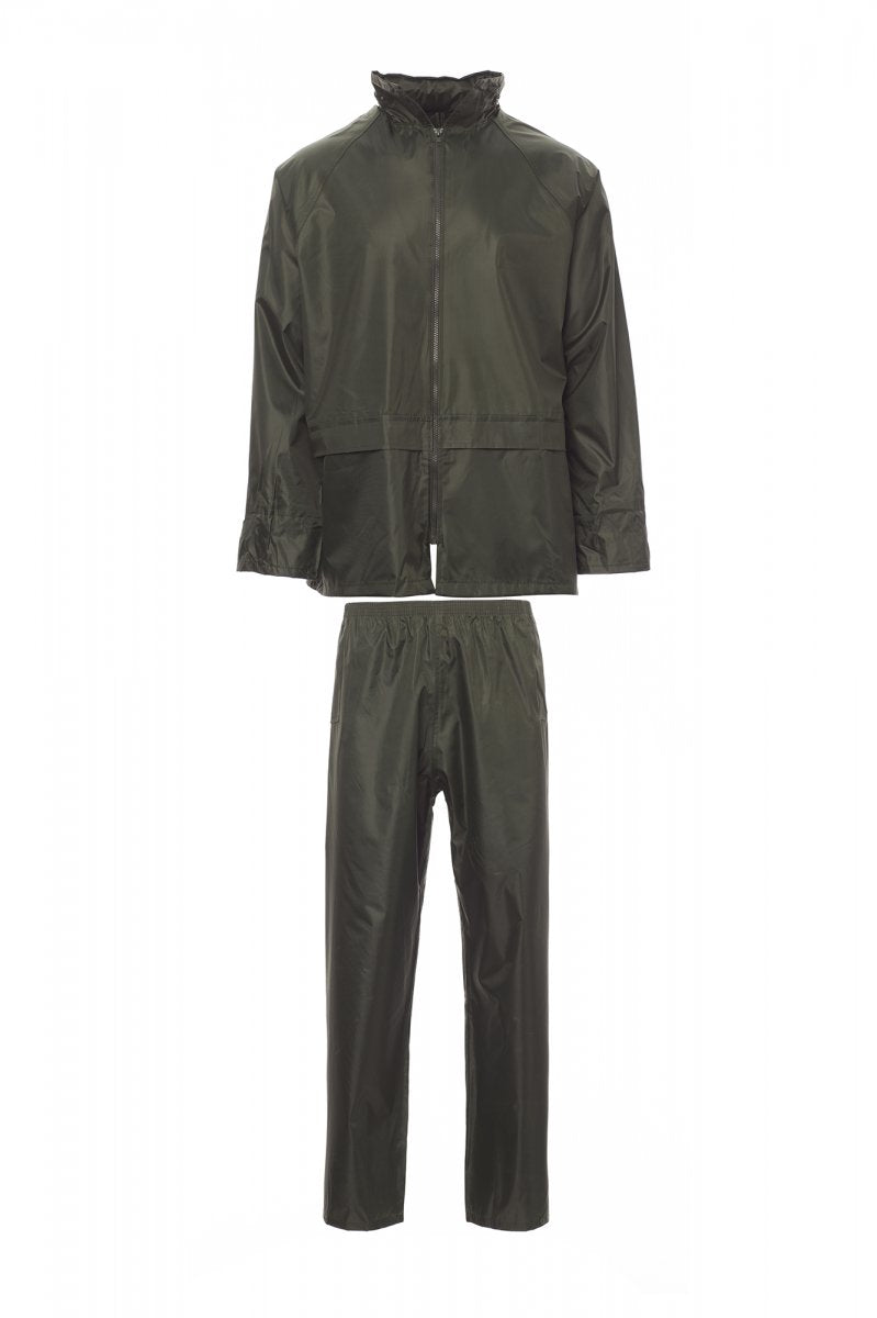 Ensemble anti-pluie avec enduit PVC impérméable