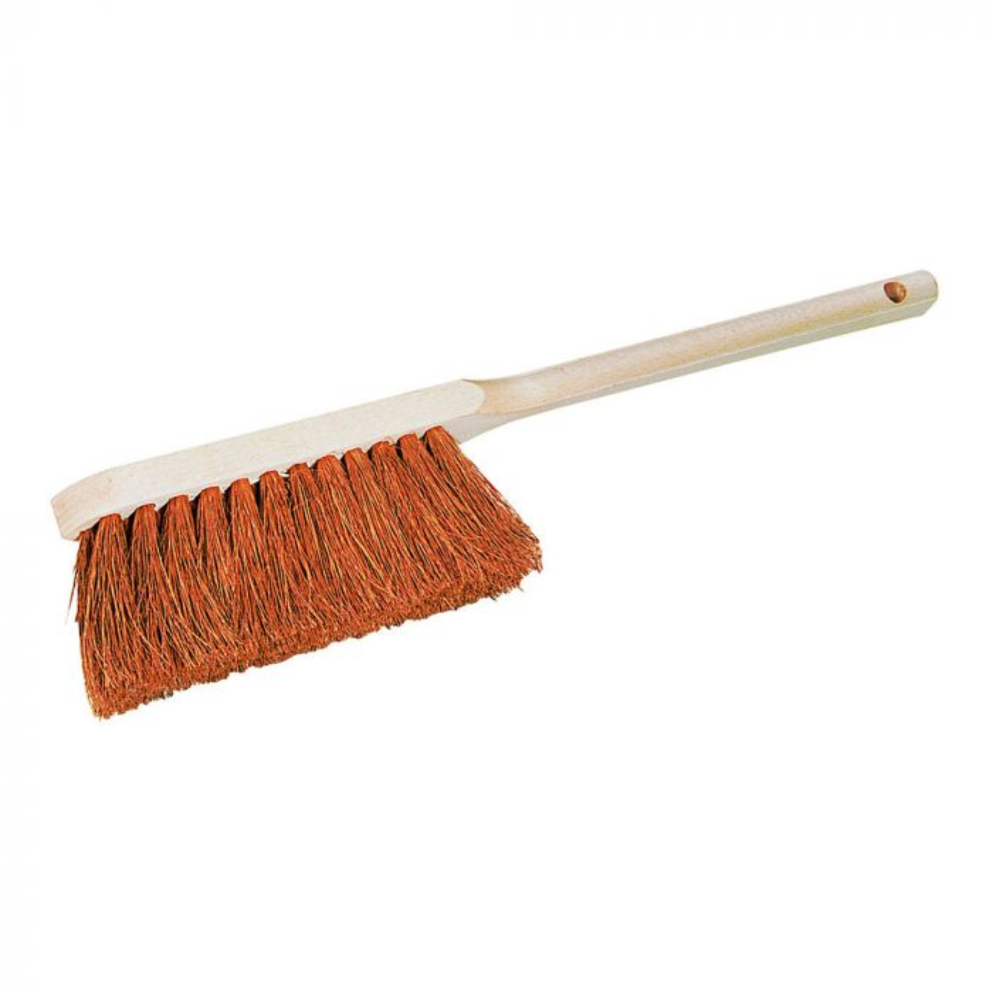 Balayette coco L.450mm à manche long avec dos bois 4 rangées