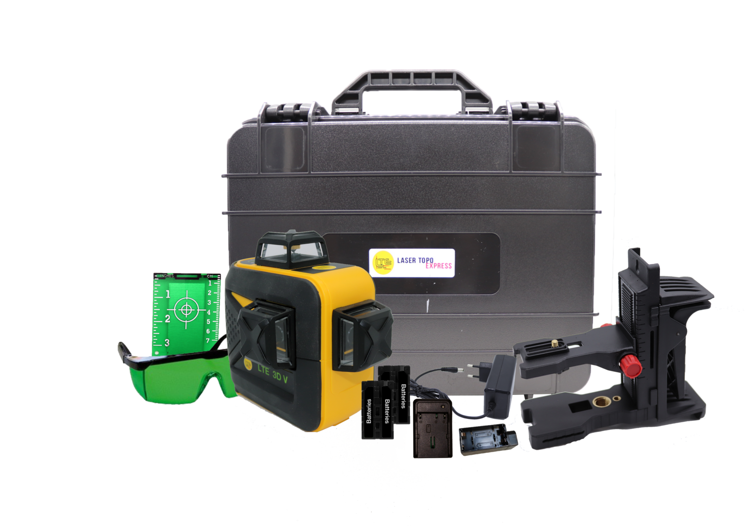 Laser 3 traits vert  LTE 3DV