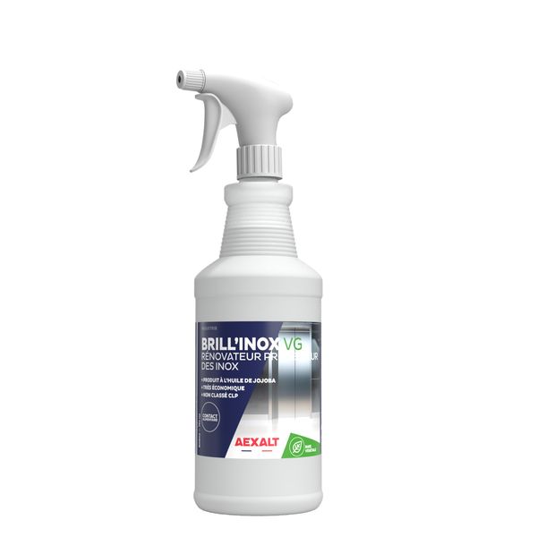 Nettoyant brillanteur BRILL'INOX VG Vaporisateur 1 litre