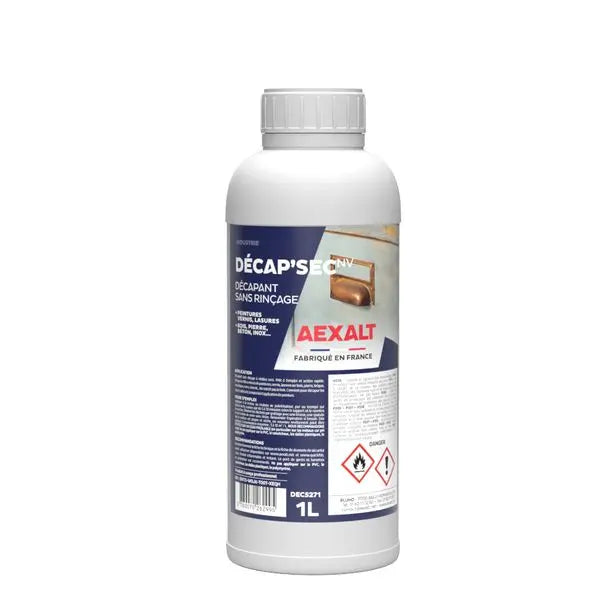 Décapant peinture vernis lasure sans rinçage DECAP'SEC Bidon 1 litre