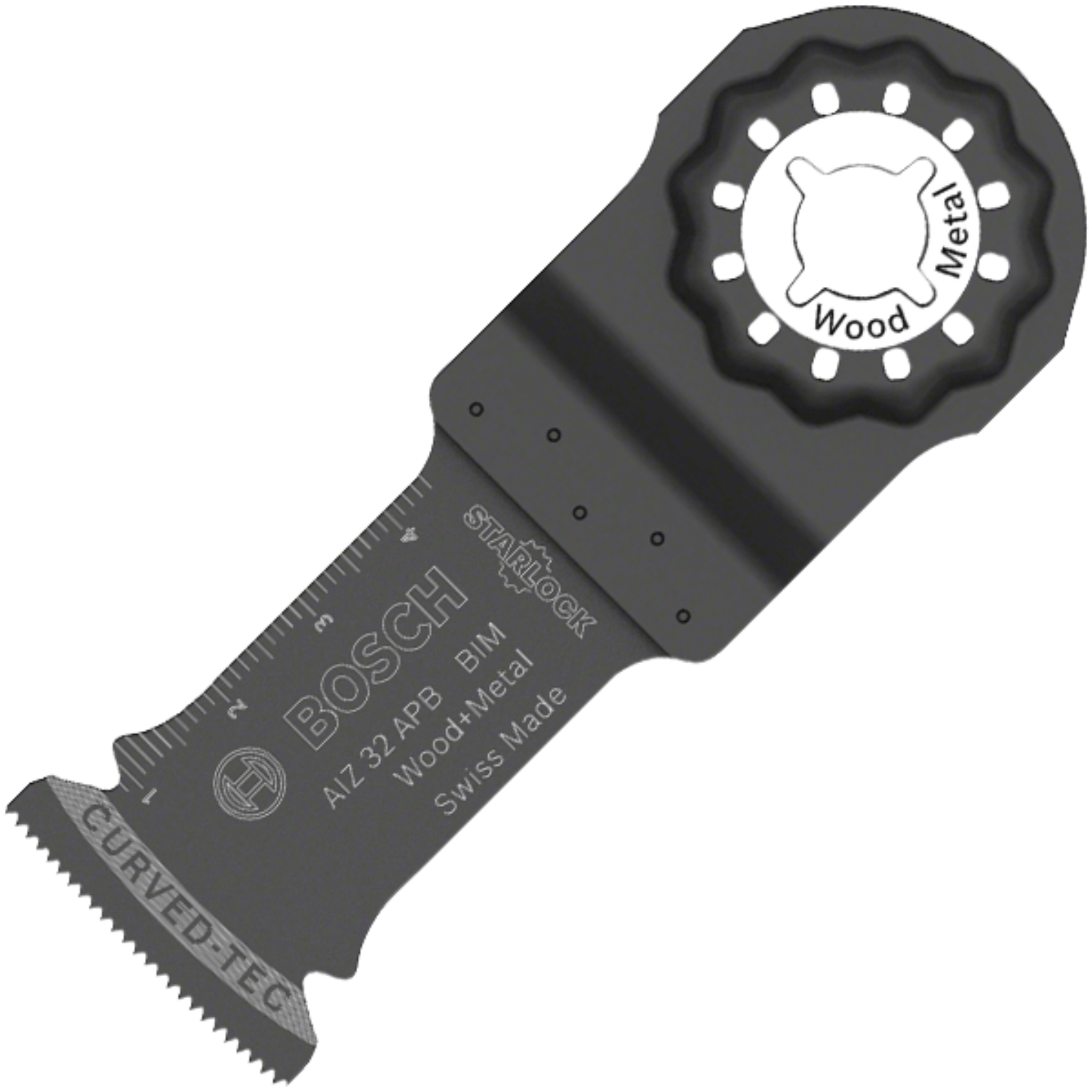 Lame scie plongeante BOIS METAL AIZ32APB l.32mm P.50mm Starlock Blister 10 lames