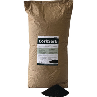 Liants d'hydrocarbures CorkSorb Contenu 75L 100% natuel en liège