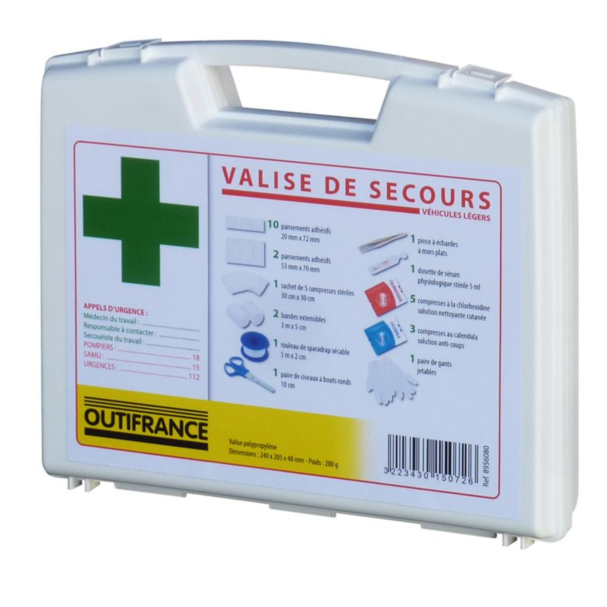 Valise de secours véhicules legers