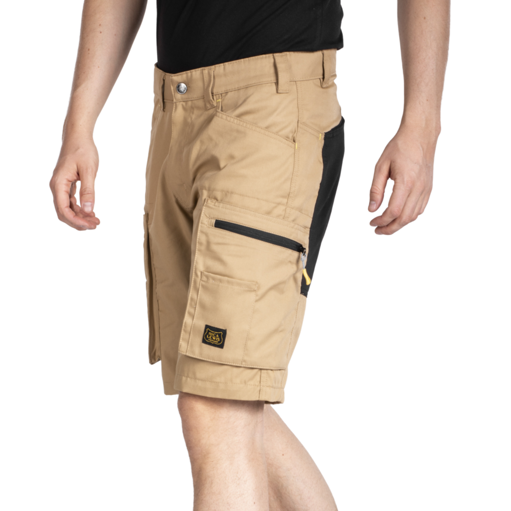 Bermuda multi-poches Fibreflex Beige