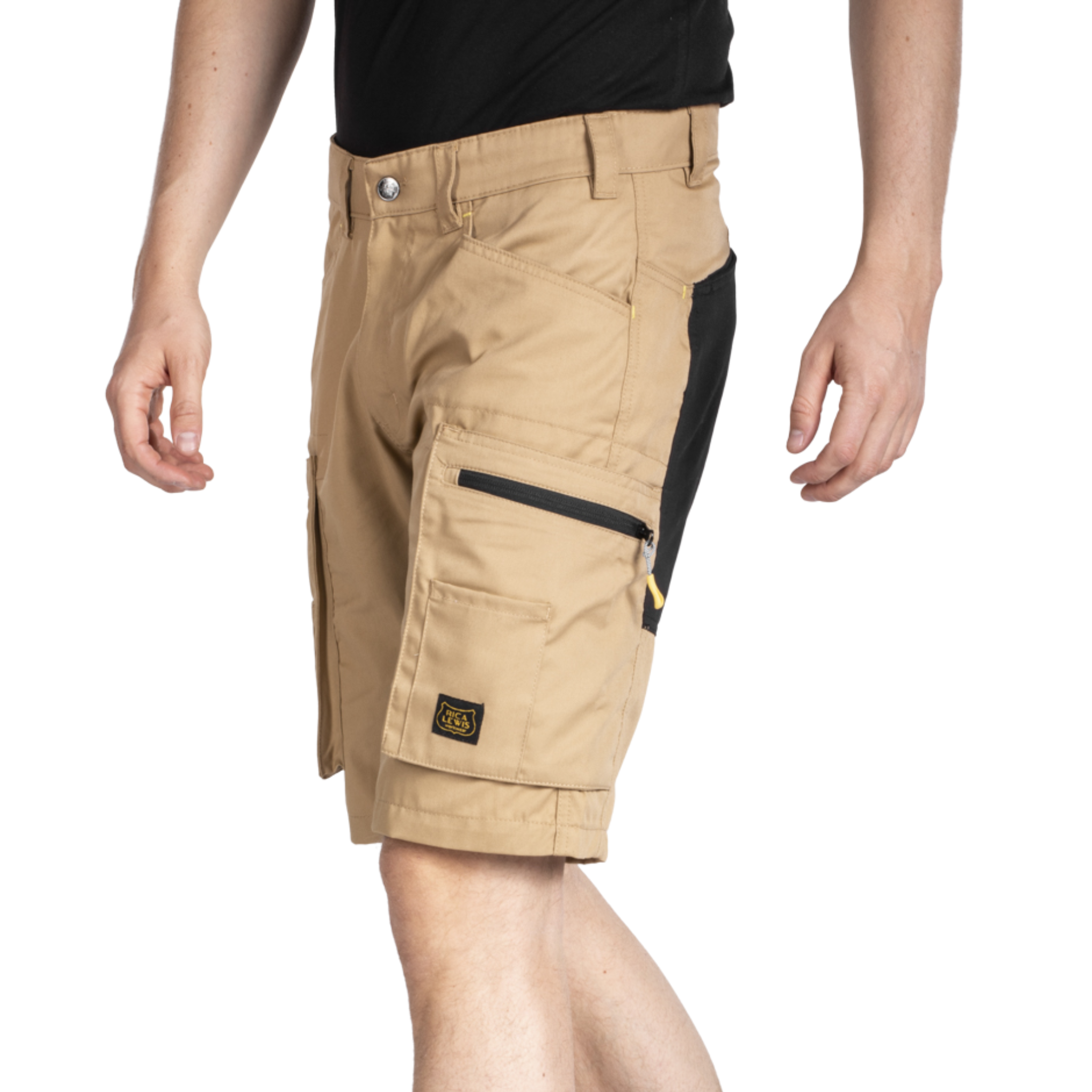 Bermuda multi-poches Fibreflex Beige