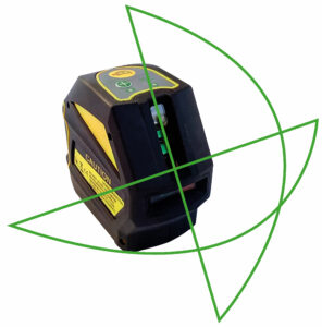 Laser 2 traits croix vert LTE CV