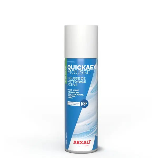 Mousse de nettoyage active multi-usage QUICKAEX MOUSSE aérosol 650 ml