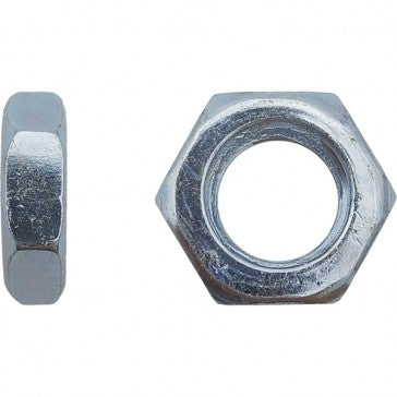 Ecrou héxagonal bas Hmbas CL04 Zingué blanc