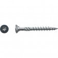 Vis Tk3 TF tête fraisée torx filtage partiel Zingué Blanc - Ø5.3