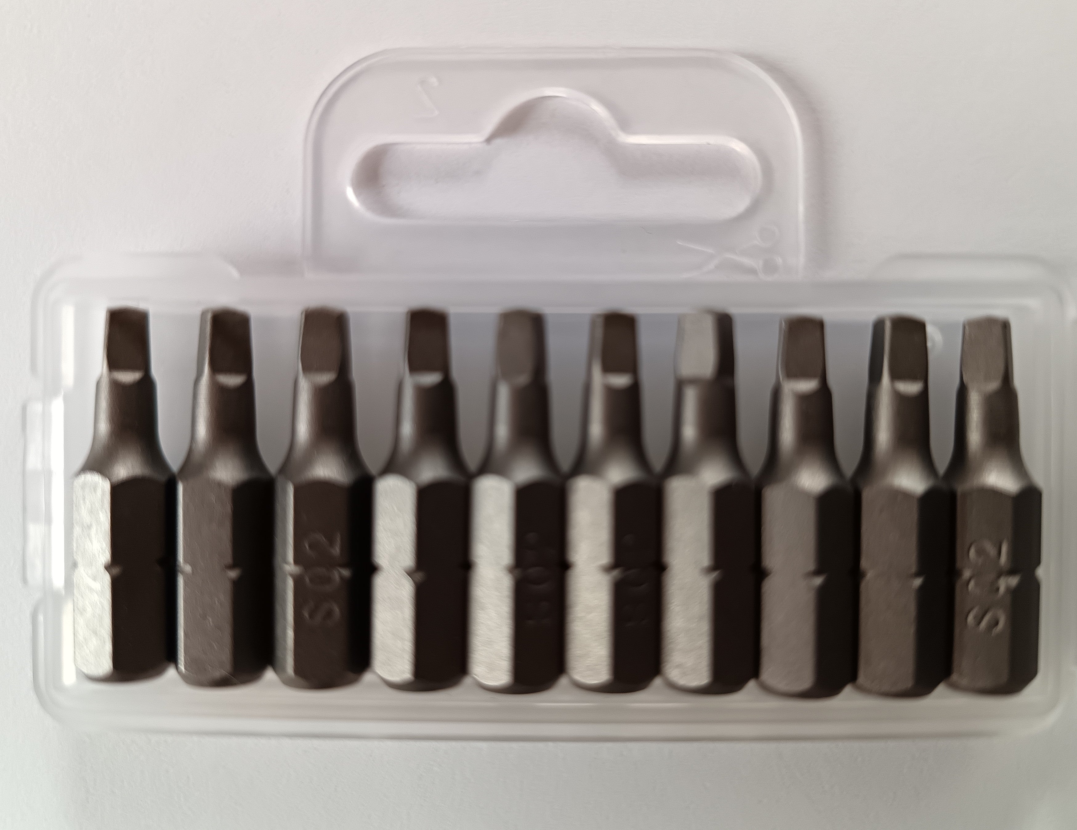 Embout carré SQ2 L25 Blister x 10