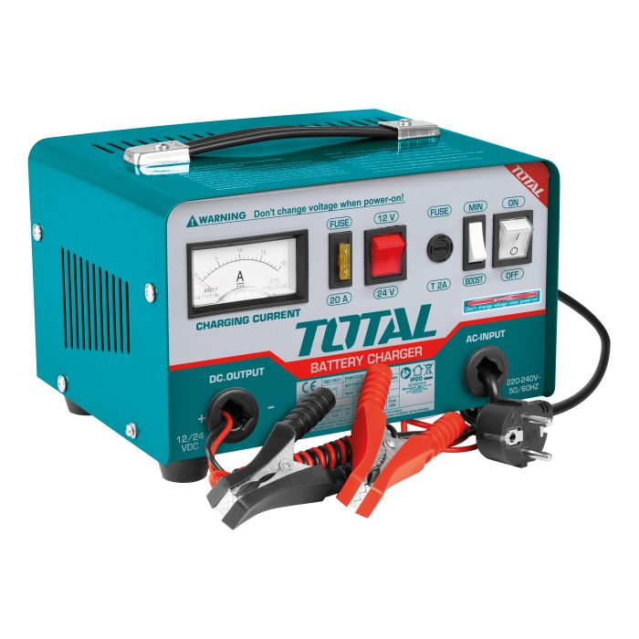 Chargeur de batterie 12/24 V TBC1601 TOTAL