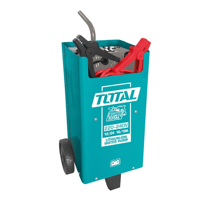 Chargeur demarreur 12/24 V 70-300 Ah fonction charge rapide TBC2201 TOTAL