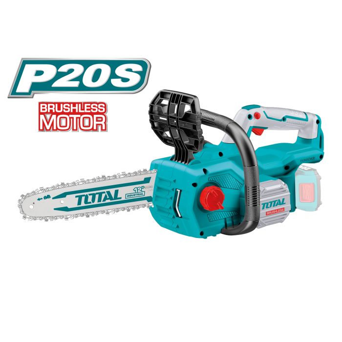 Tronconneuse 30 cm Brushless 20 V TGSLI20128 TOTAL vendu sans batterie en boite carton