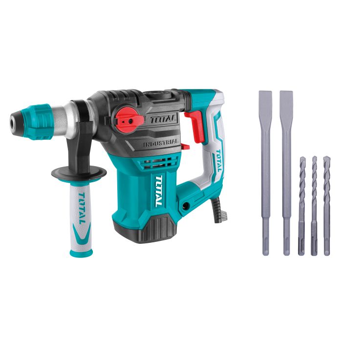 Marteau perforateur SDS plus filaire 1500 W 5,5 joules TH1153216 TOTAL