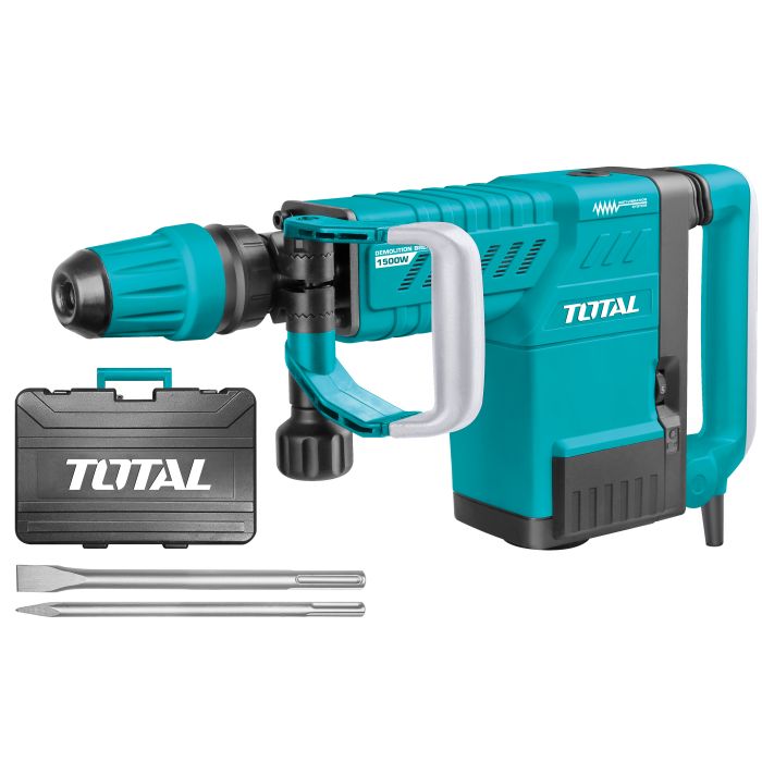 Marteau piqueur SDS max filaire 1500 W 6-25 joules TH215002 TOTAL