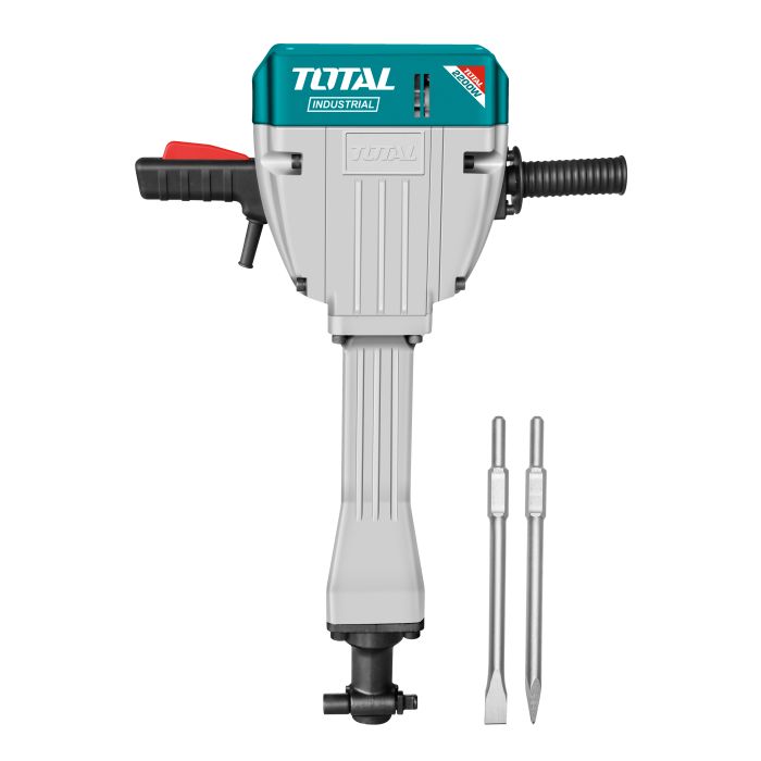 Marteau piqueur HEX 28 filaire 2200 W 75 joules TH220502 TOTAL