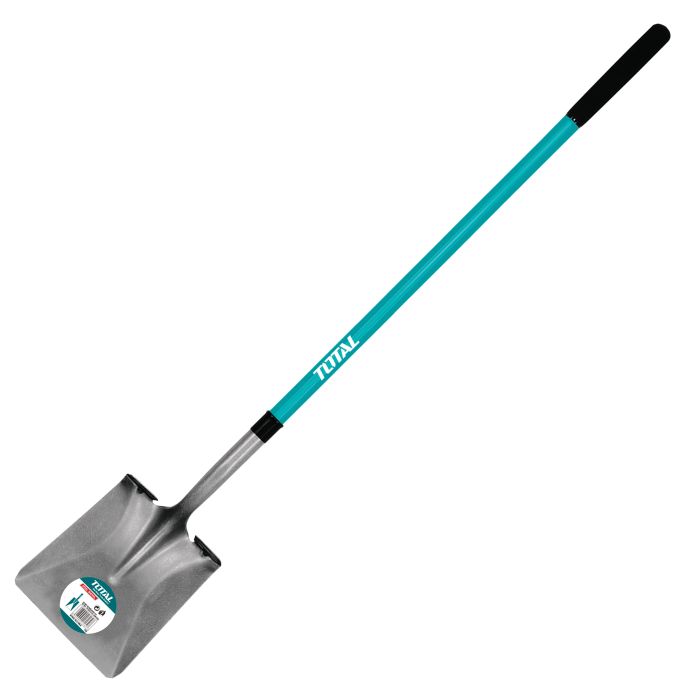 Pelle carré 22 mm manche fibre de vert 1050 mm