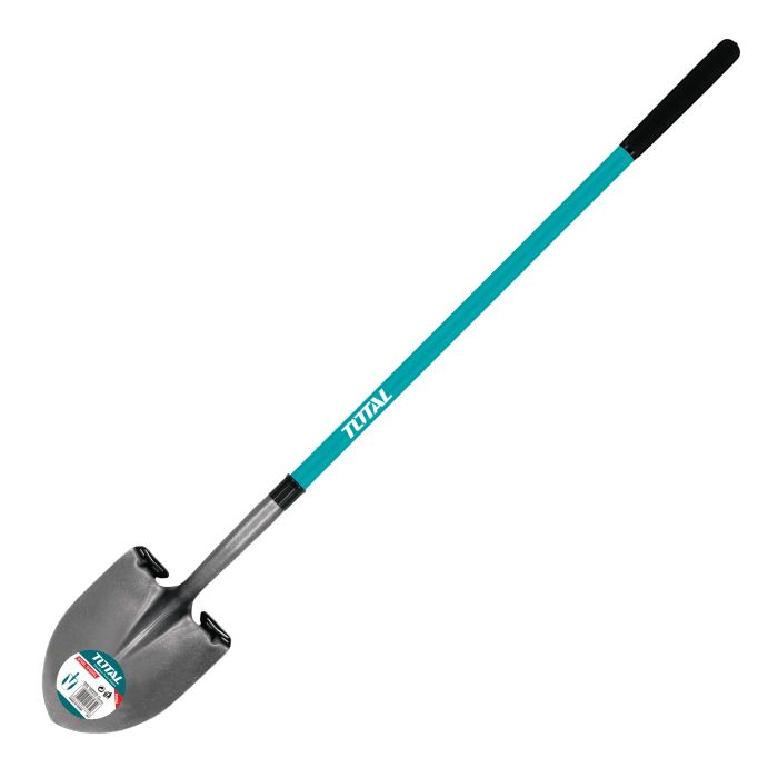 Pelle ronde 22 mm manche fibre de vert 1490 mm