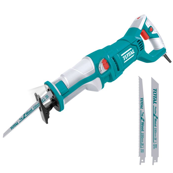Scie sabre filaire 1200 W 210 mm dans le bois TS1001201 TOTAL