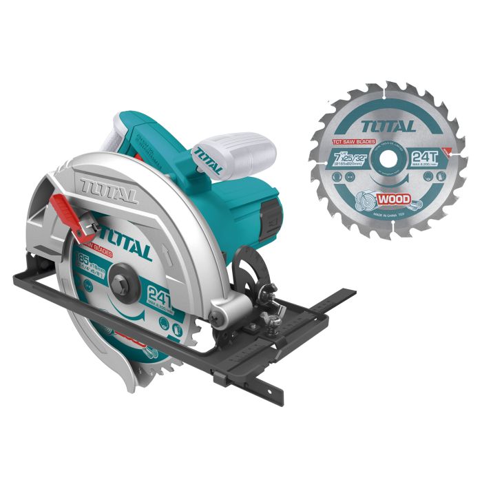 Scie circulaire filaire 1600 W 185 mm TS1161856 TOTAL