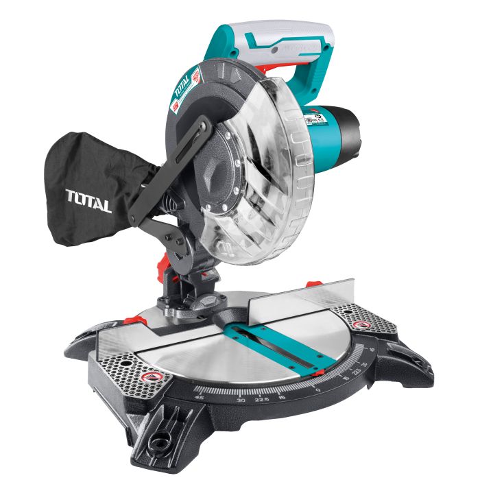 Scie à onglets filaire 1400 W 210 mm TS42142101 TOTAL