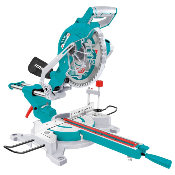 Scie à onglets télescopique filaire 1800 W 255 mm TS421825517 TOTAL