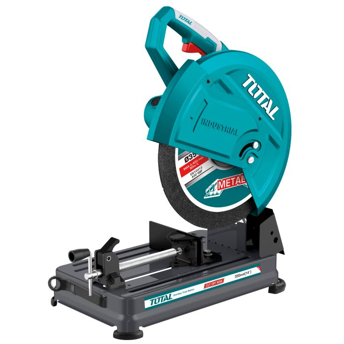 Tronçonneuse métal sur table filaire 2400 W 355 mm TS92435526E TOTAL