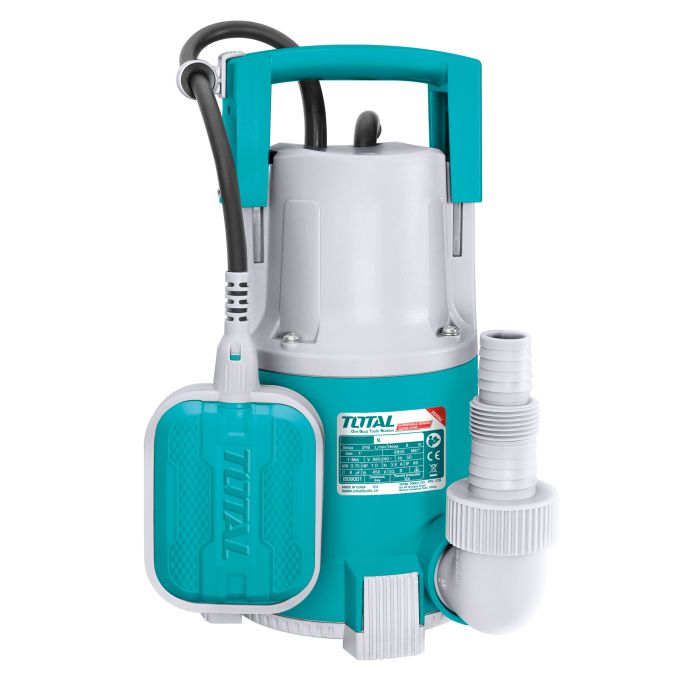 Pompe de relevage eau propre filaire 400 W débit 117 L/min TWP64001 TOTAL
