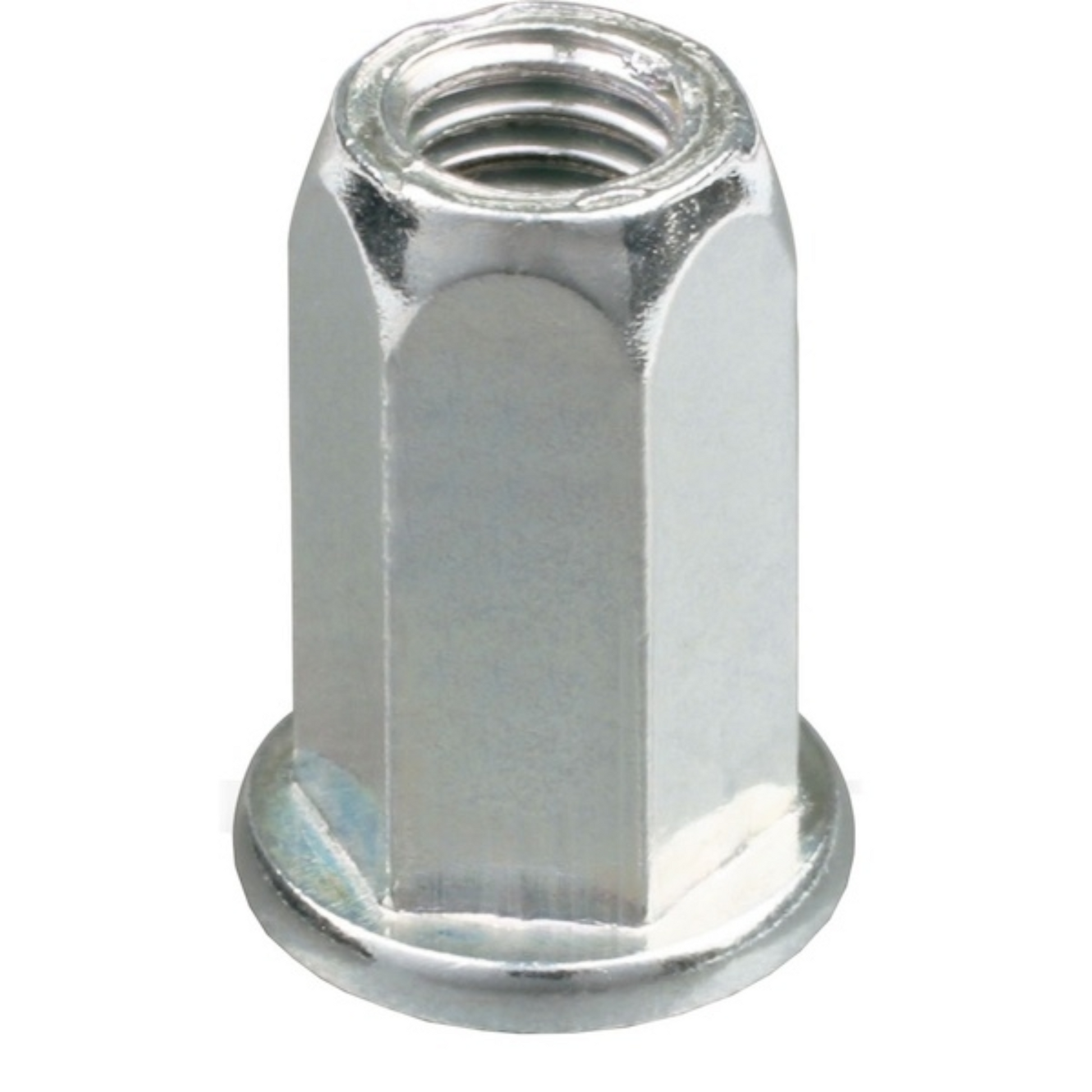 Ecrou à sertir hexagonal Inox tête plate Gofix