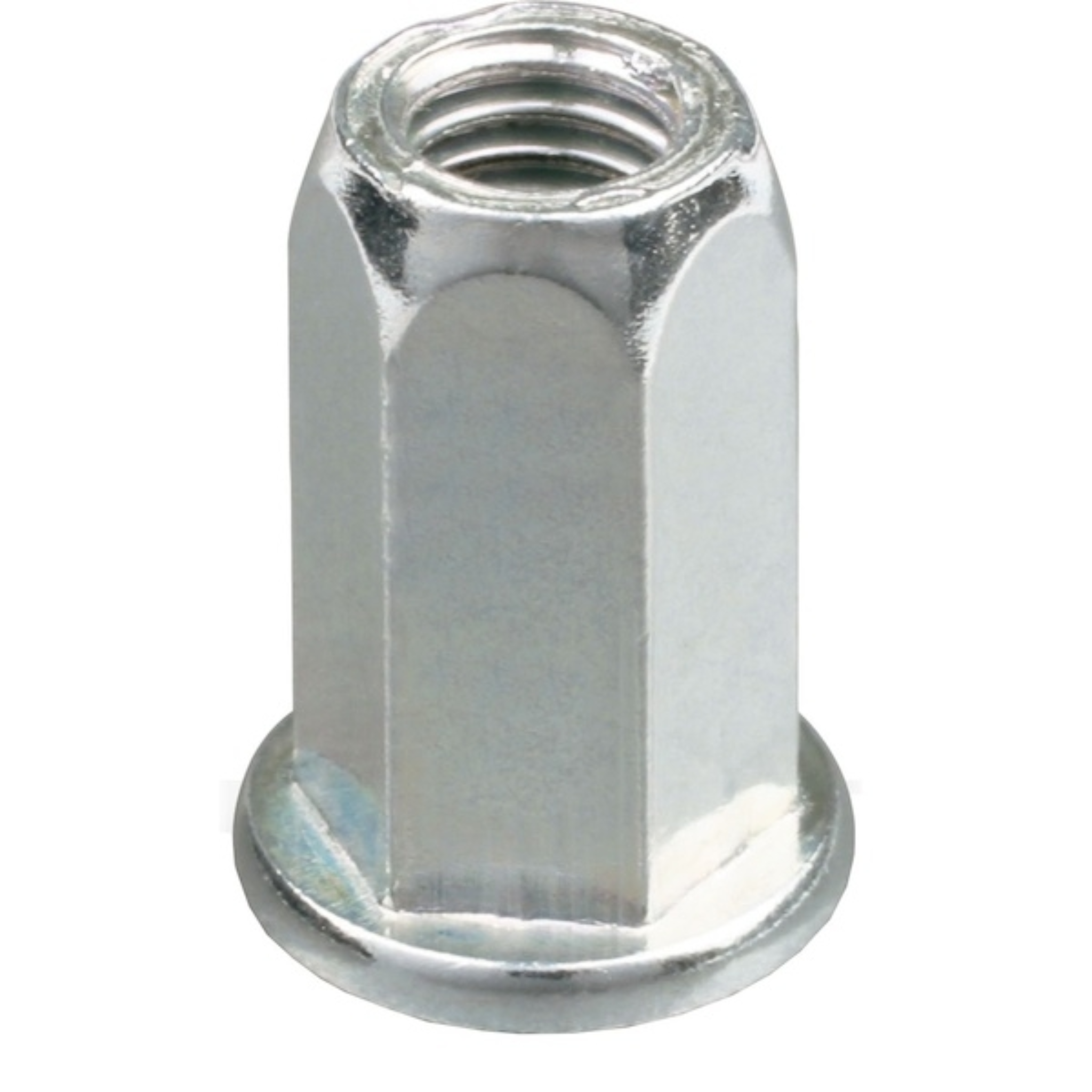 Ecrou à sertir hexagonal Inox tête plate Gofix