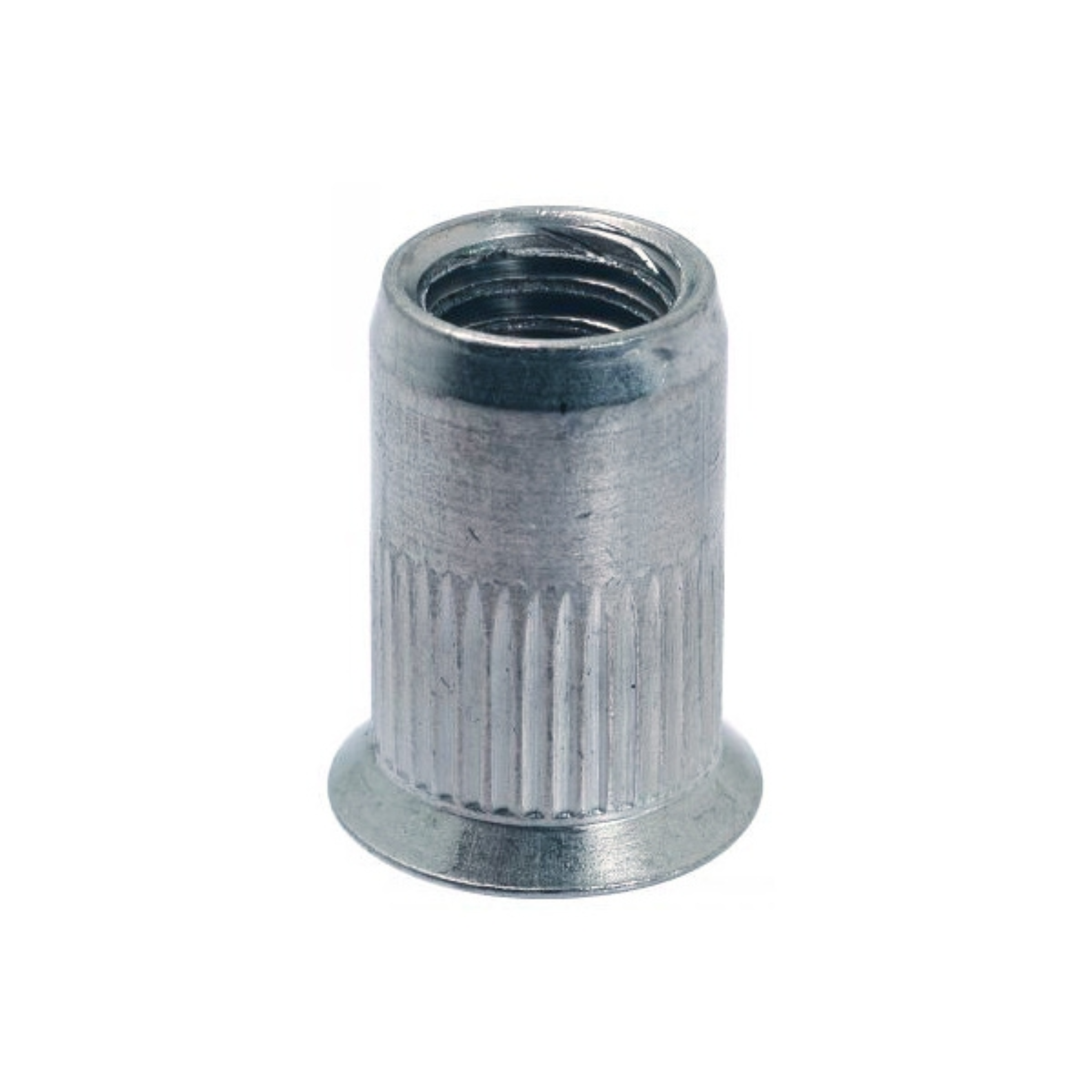Ecrou à sertir cranté Aluminium tête fraisée Gofix 