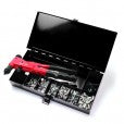 Coffret assortiment de 300 écrous à sertir avec pince GO36C - Ø