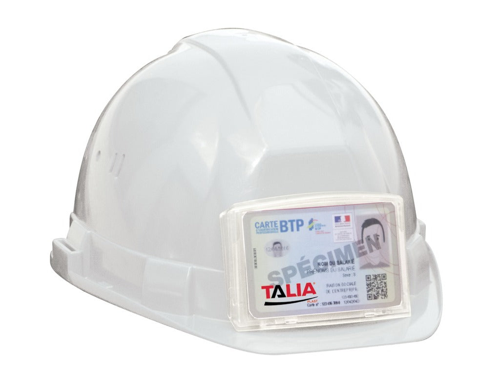 Casque OCEANIC blanc RB40 avec porte badge
