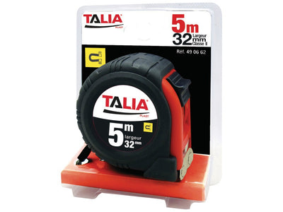 Mètre ruban 5m x 32mm bi-matière